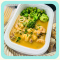 SEAFOOD FRICASSEE WITH AMERICAN SAUCE